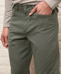 stretch twill 5-pocket pant