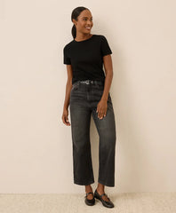 clearance luxe stretch jersey slim tee