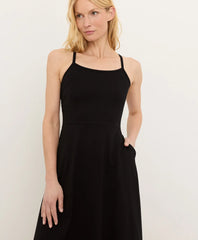 fit & flare midi dress