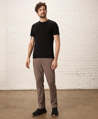 luxe essential slim fit crewneck tee