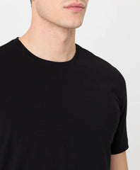 luxe essential classic fit crewneck tee