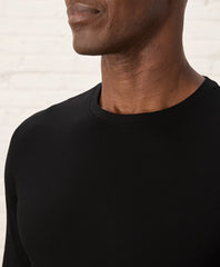 luxe essential slim long sleeve tee