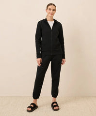 clearance brushed fleece zip hoodie