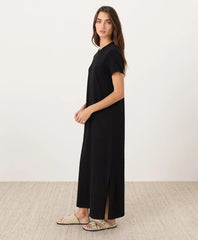 clearance soft-slub essential easy tee maxi dress
