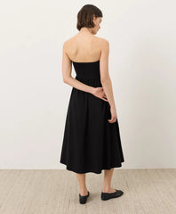 clearance fit & flare strapless dress