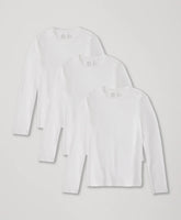 cool stretch long sleeve crew undershirt 3-pack