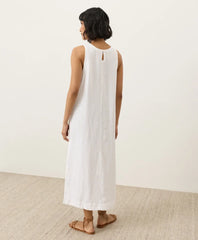 clearance linen easy tank dress