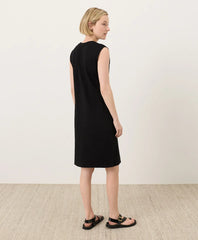 soft-slub essential easy muscle tee dress