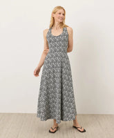 clearance fit & flare open back maxi dress