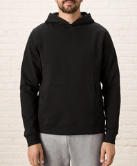 brushed fleece pullover hoodie