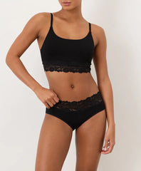 lace modern scoop bralette