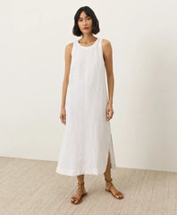clearance linen easy tank dress