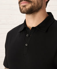 luxe essential slim polo
