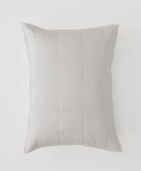 organic quilted sham 2-pack