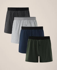 everyday knit boxer 4-pack