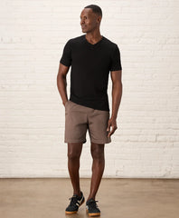 luxe essential slim fit v-neck tee
