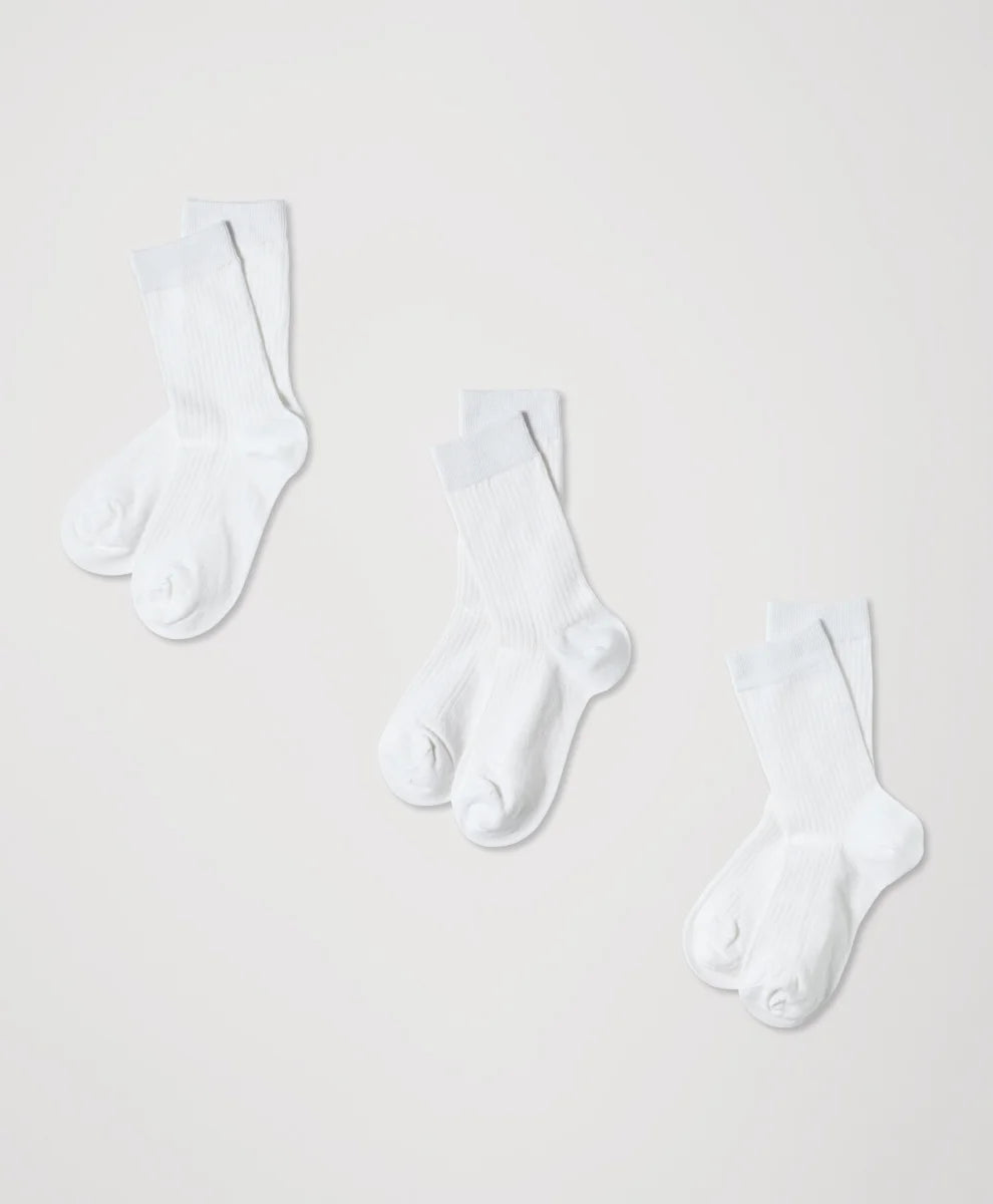 clearance perfect crew socks 3-pack