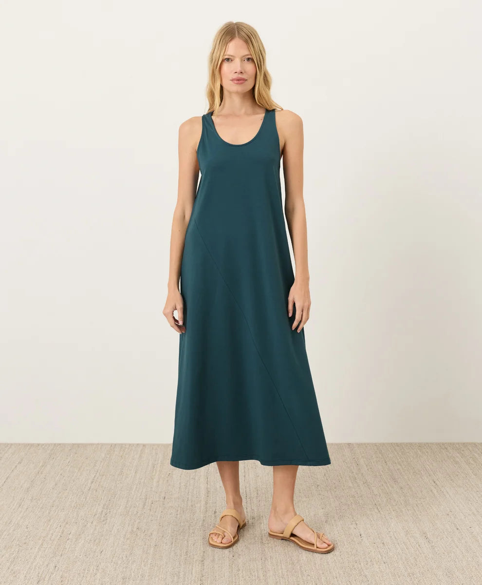 fit & flare relaxed tank dress