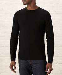 luxe essential slim long sleeve tee