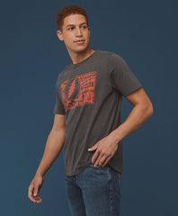 grateful dead x pact graphic tee
