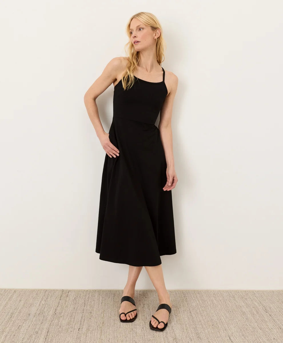 fit & flare midi dress