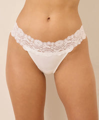 clearance lace waist thong 3-pack