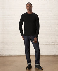 luxe essential slim long sleeve tee