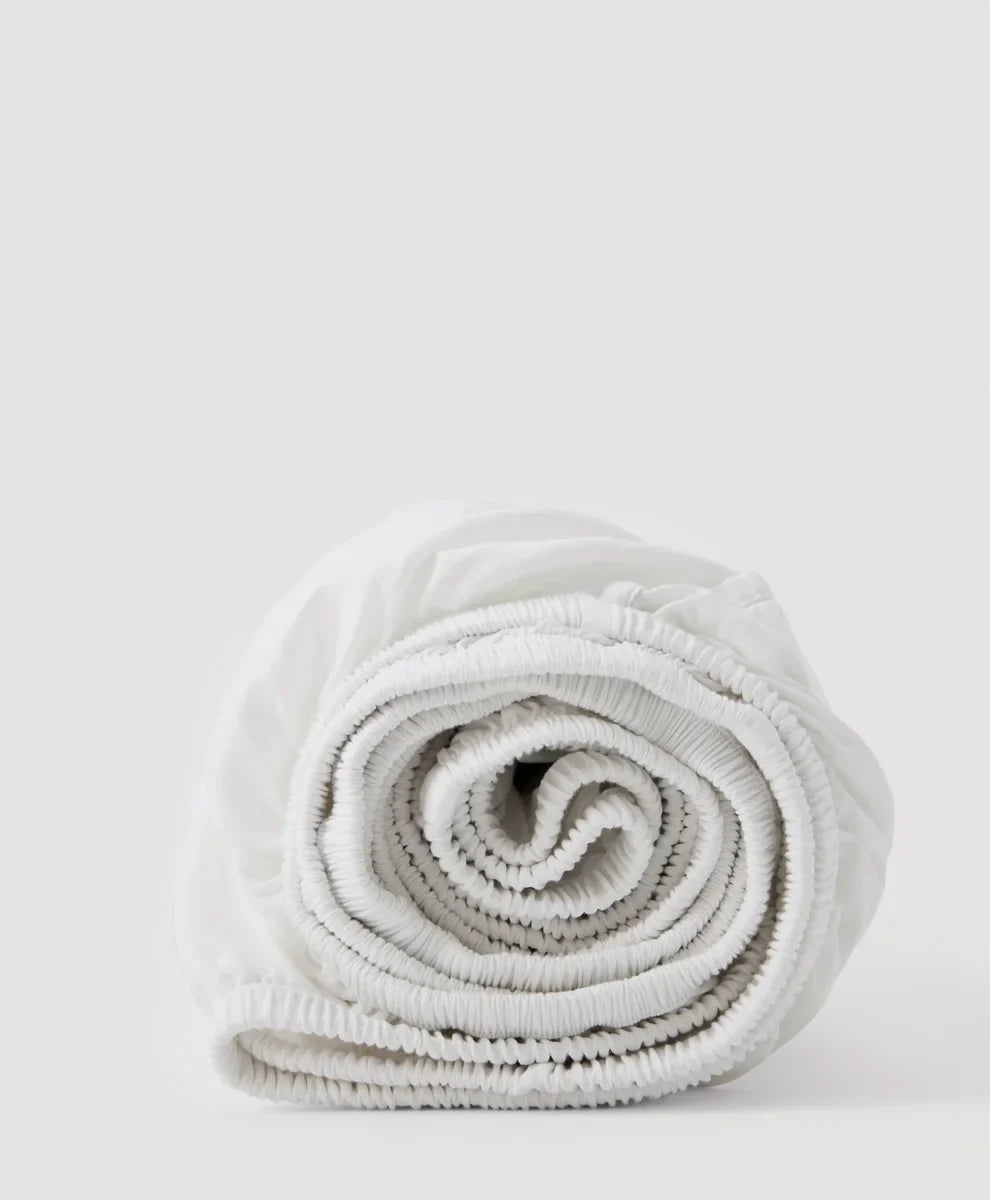 organic room service sateen fitted sheet
