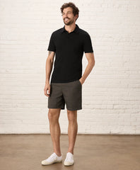 luxe essential slim polo