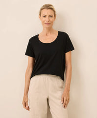 clearance softspun scoop neck tee
