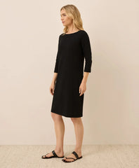 clearance softspun boat neck dress
