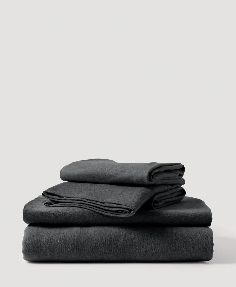 organic favorite tee jersey sheet set