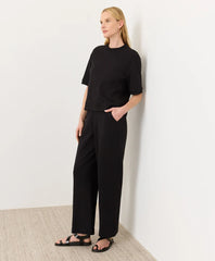 clearance airplane pintuck wide leg pant