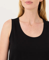 luxe essential scoop neck tank