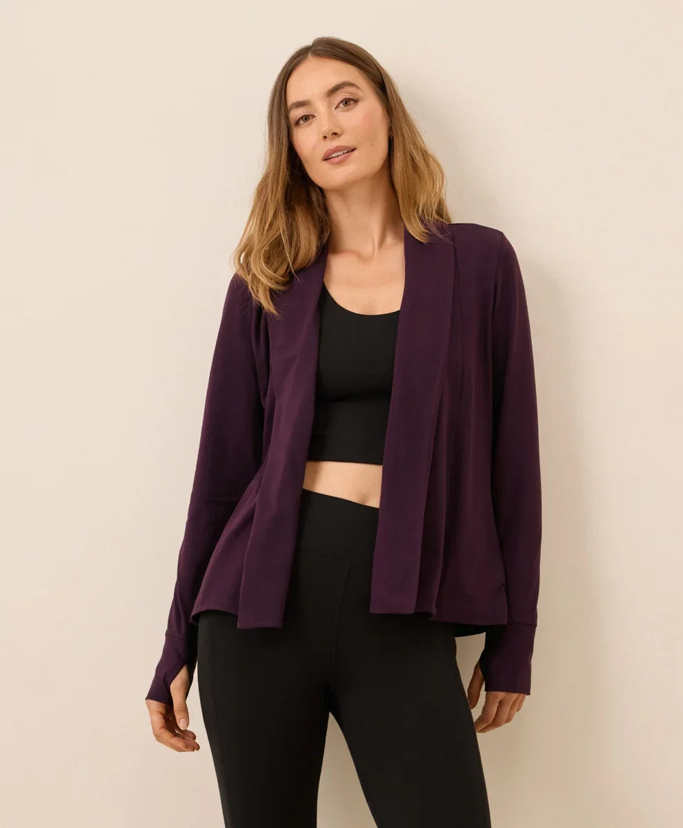 clearance cool stretch swing cardigan