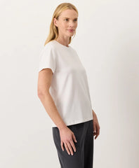 clearance luxe essential crewneck tee