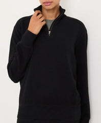 clearance cloudknit quarter zip