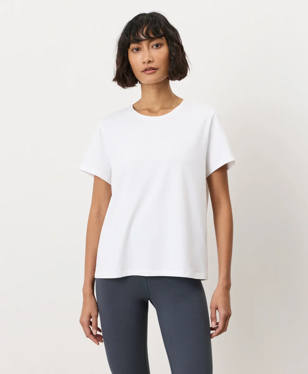 luxe essential crewneck tee