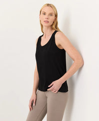 luxe essential scoop neck tank
