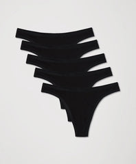 everyday classic fit thong 5-pack