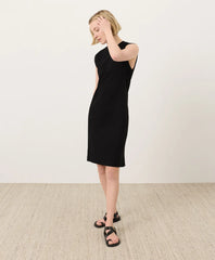 soft-slub essential easy muscle tee dress