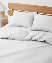 organic room service sateen duvet cover