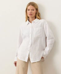 clearance linen relaxed shirt