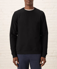 brushed fleece crew sweatshirt
