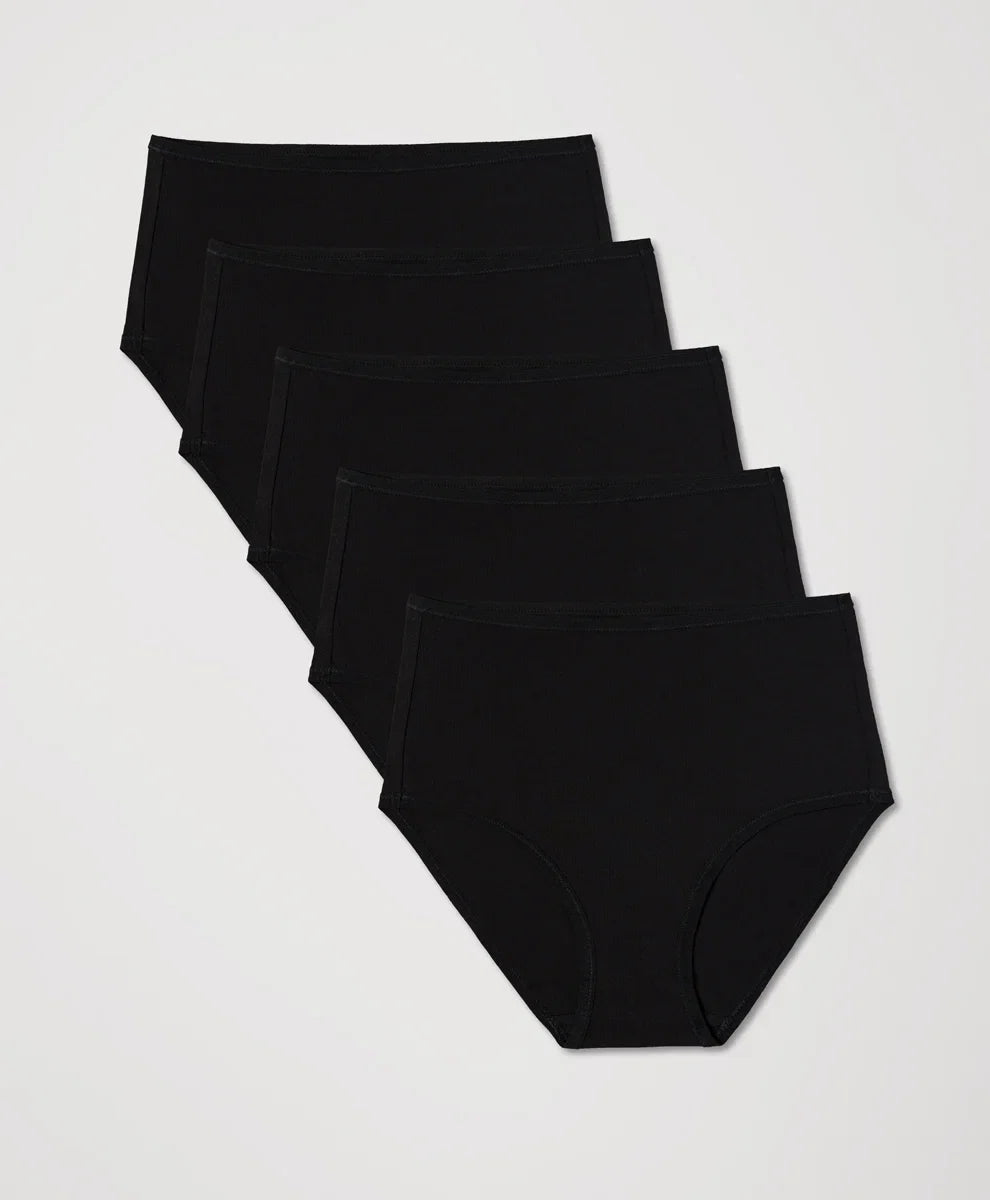 everyday high rise brief 5-pack
