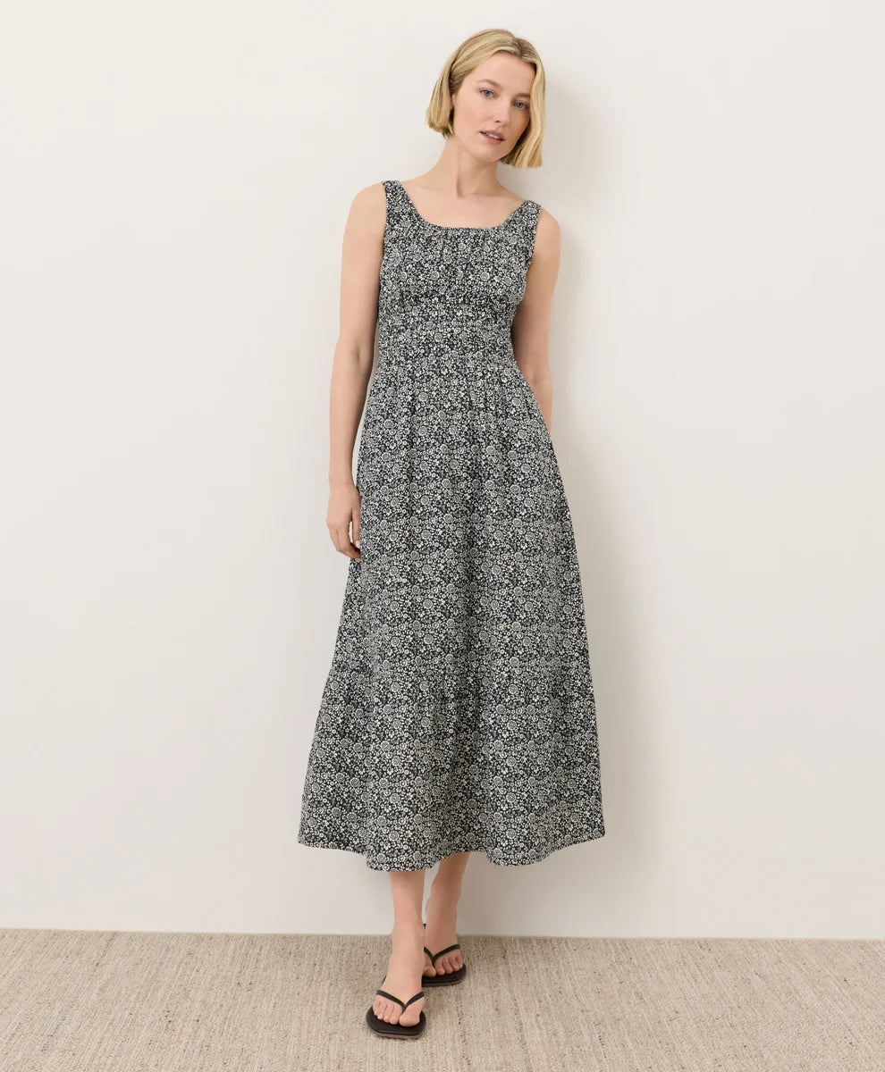 clearance coastal double gauze cami dress